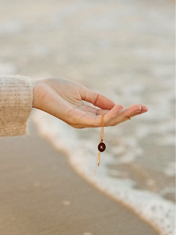Initial necklace