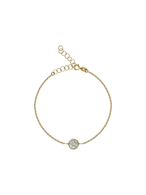Delicate gold 585 bracelet with dendrite stone.jpg