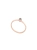 14k rose gold ring with Morasko meteorite